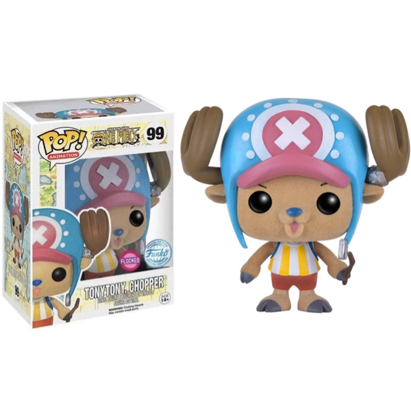 Funko POP One Piece Tony Tony Chopper 99 Flocked