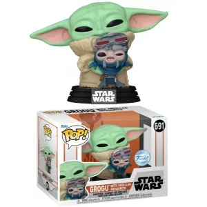 Funko POP! Star Wars The Mandalorian - Grogu w: Anzellan Droidsmith 691 - Special Edition