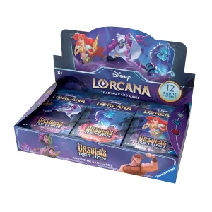 Disney Lorcana TCG- Ursula's Return Booster Display (24) *Englische Edition*