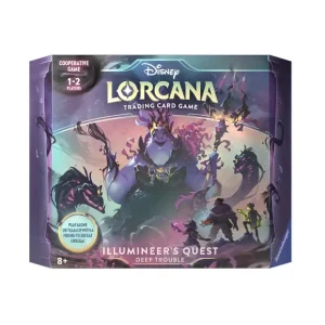 Disney Lorcana TCG- Ursulas Rückkehr - Die Luminari Chroniken- Gefahr aus der Tiefe Geschenk-Set *Englische Edition*