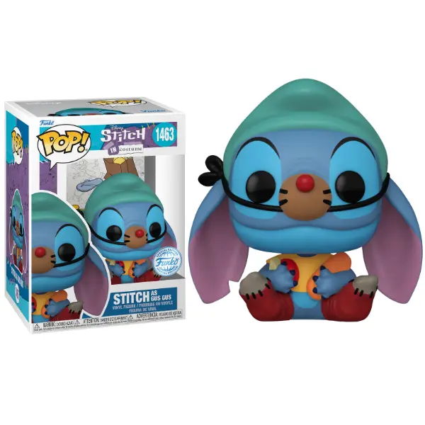 Funko POP Disney- Stitch in Costume - Stitch as Gus Gus 1463