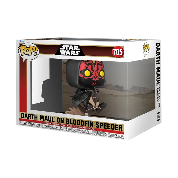 Funko POP Star Wars - Darth Maul on Bloodfin Speeder 705 – Bild 3