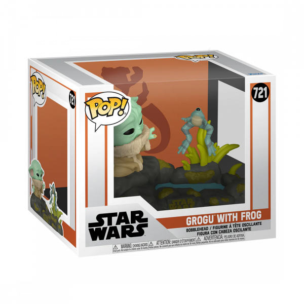 Funko POP Star Wars: The Mandalorian - Grogu with Frog 721 – Bild 3