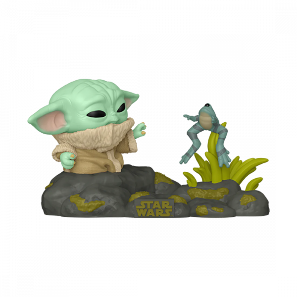 Funko POP Star Wars: The Mandalorian - Grogu with Frog 721 – Bild 2