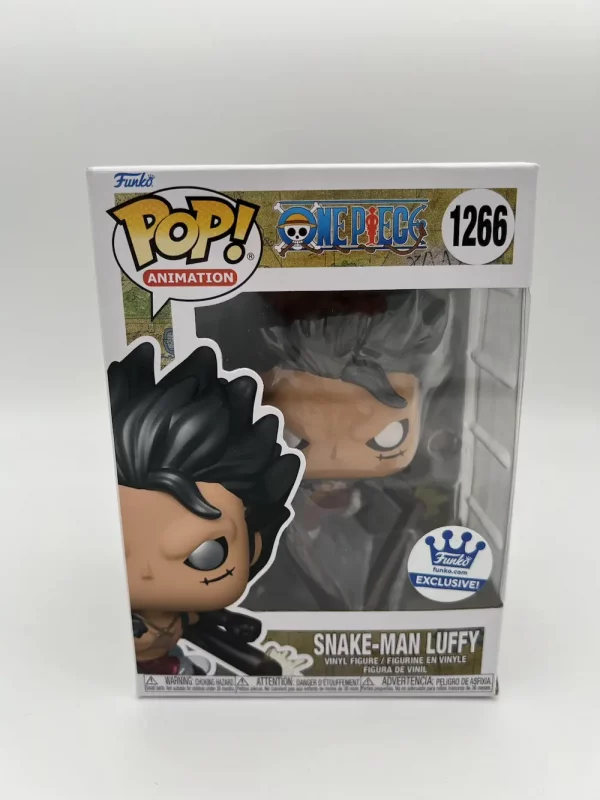 Funko POP! One Piece - Snake-Man Luffy (metallic) 1266 - Funko exclusive (beschädigt)