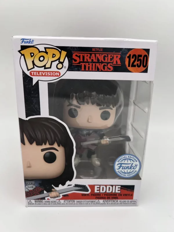 Funko POP! Stranger Things - Eddie 1250 - Special Edition (beschädigt)