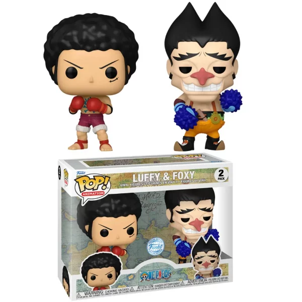 Funko POP! One Piece – Luffy & Foxy 2 Pack - Special Edition [not mint]