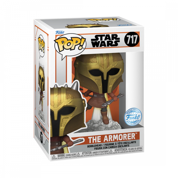 Funko POP Star Wars: The Mandalorian - The Armorer 717 Special Edition – Bild 3