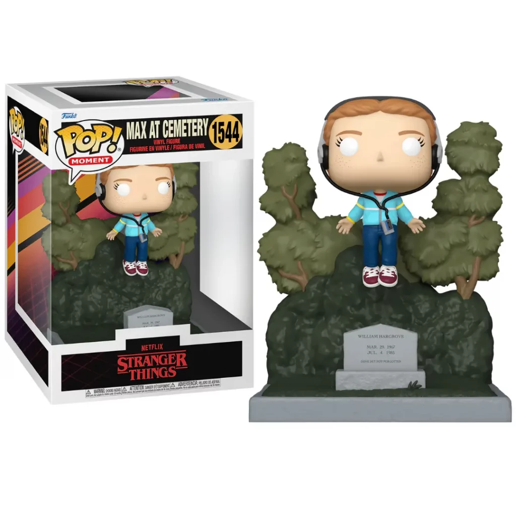 Funko POP Stranger Things Max at Cemetery 1544