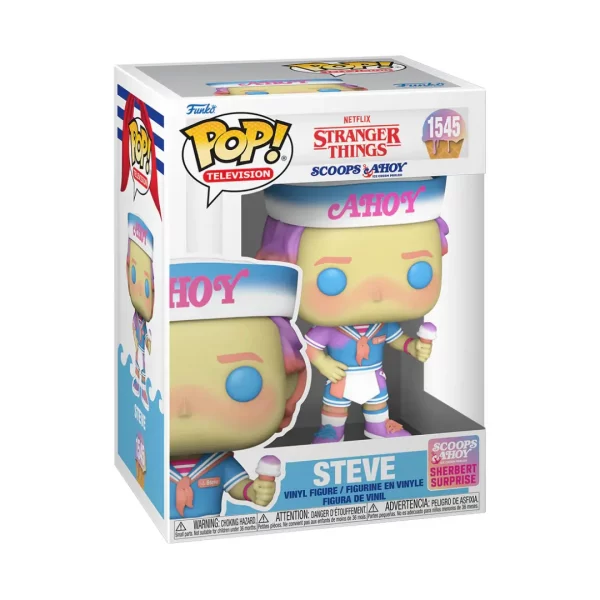 Funko POP Stranger Things - Steve (Scoops Ahoy) 1545 – Bild 3