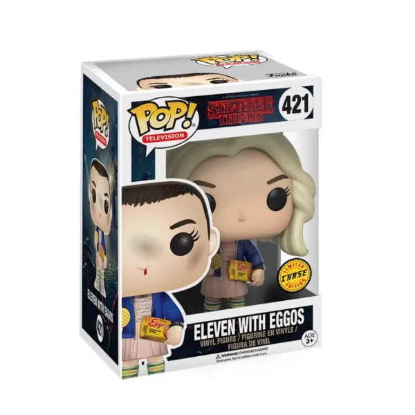 Funko POP! Stranger Things - Eleven w/Eggos 421 Chase Bundle – Bild 7