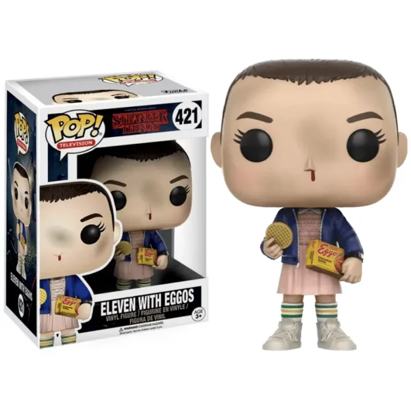 Funko POP! Stranger Things - Eleven w/Eggos 421 Chase Bundle – Bild 2