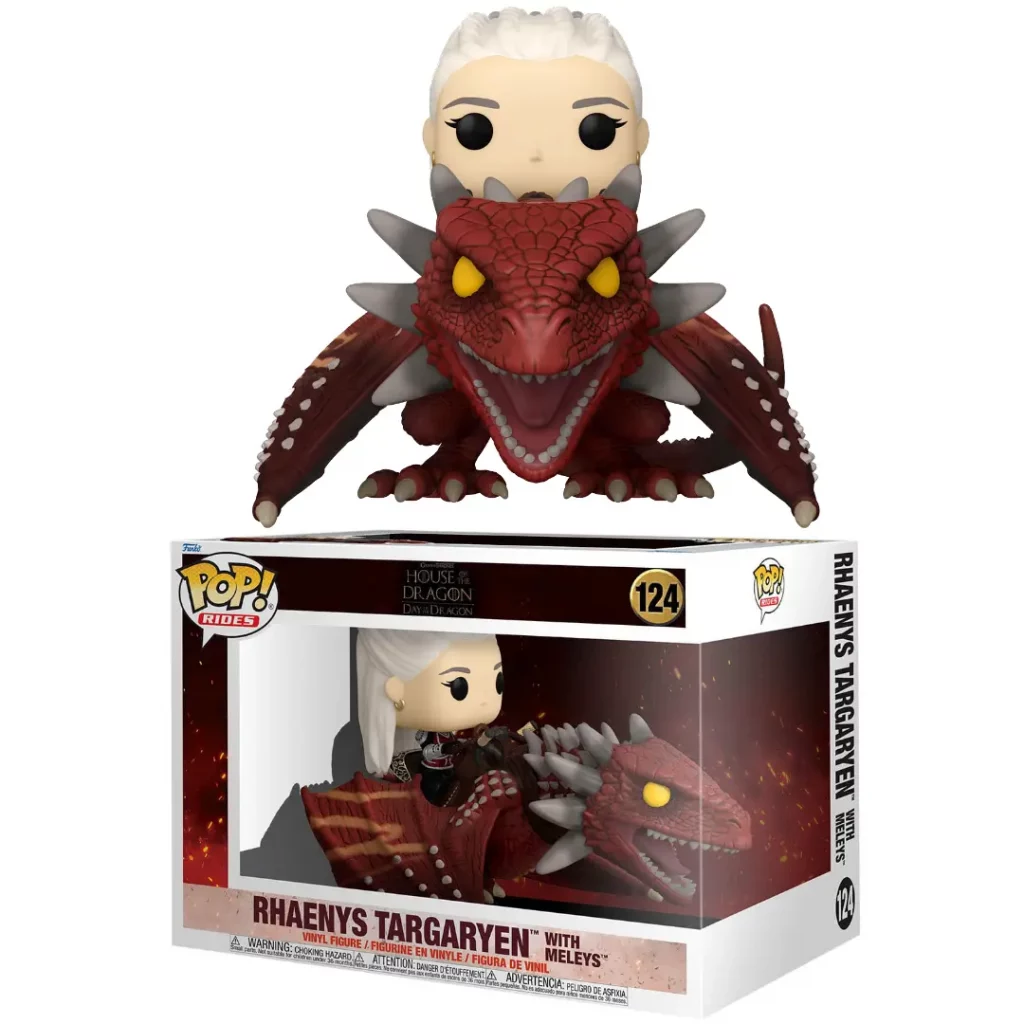 Funko POP Rhaenys Targaryen w:Meleys 124