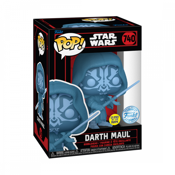 Funko POP Star Wars - Darth Maul 740 GITD - Special Edition – Bild 3