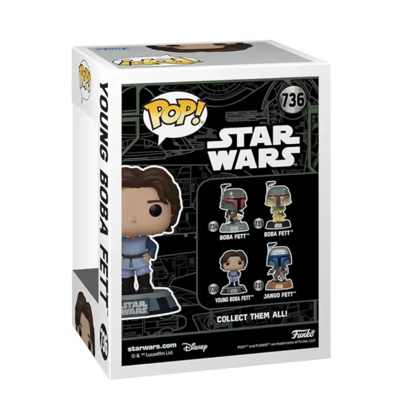 Funko POP Star Wars - Young Boba Fett 736 – Bild 4
