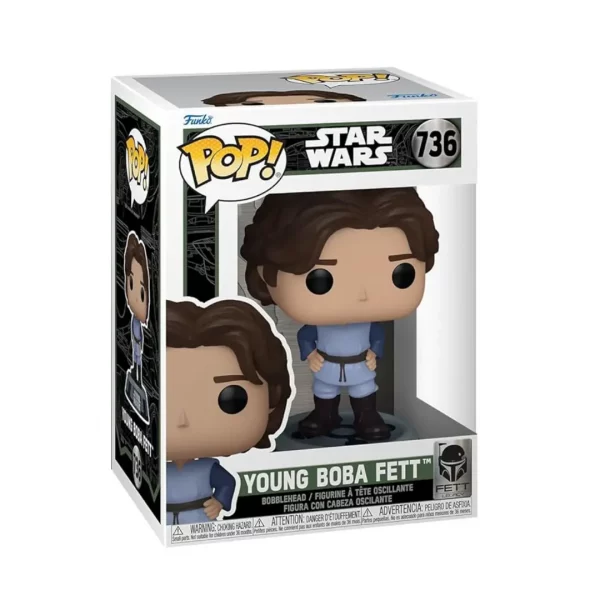 Funko POP Star Wars - Young Boba Fett 736 – Bild 3