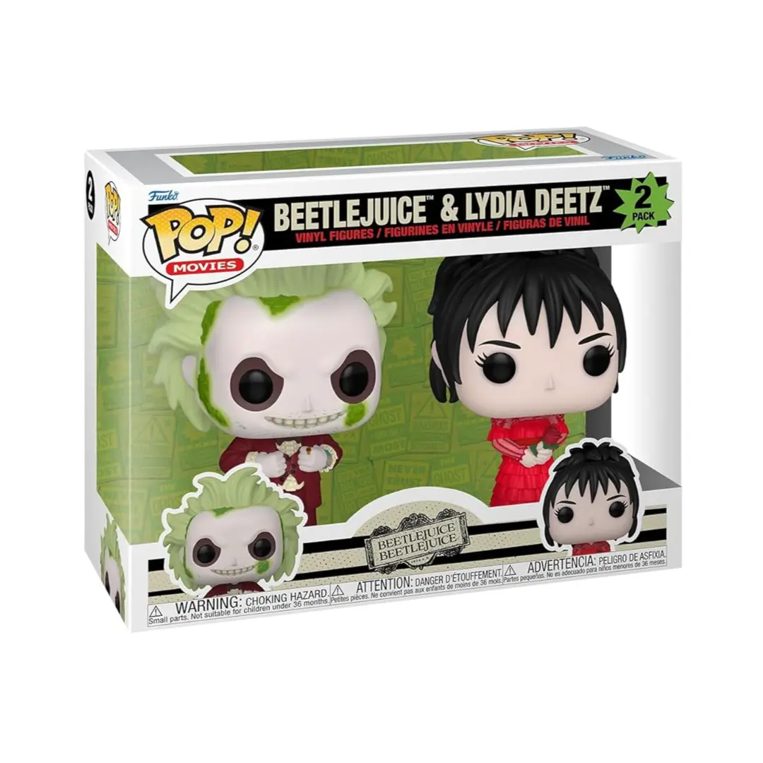 Funko POP! Beetlejuice Beetlejuice - Beetlejuice & Lydia Deetz 2Pack – Bild 3