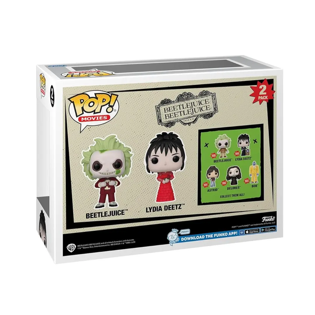 Funko POP! Beetlejuice Beetlejuice - Beetlejuice & Lydia Deetz 2Pack – Bild 4