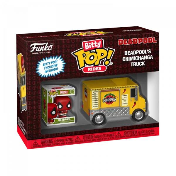 Bitty Pop! Rides Deadpool's Chimichanga Truck