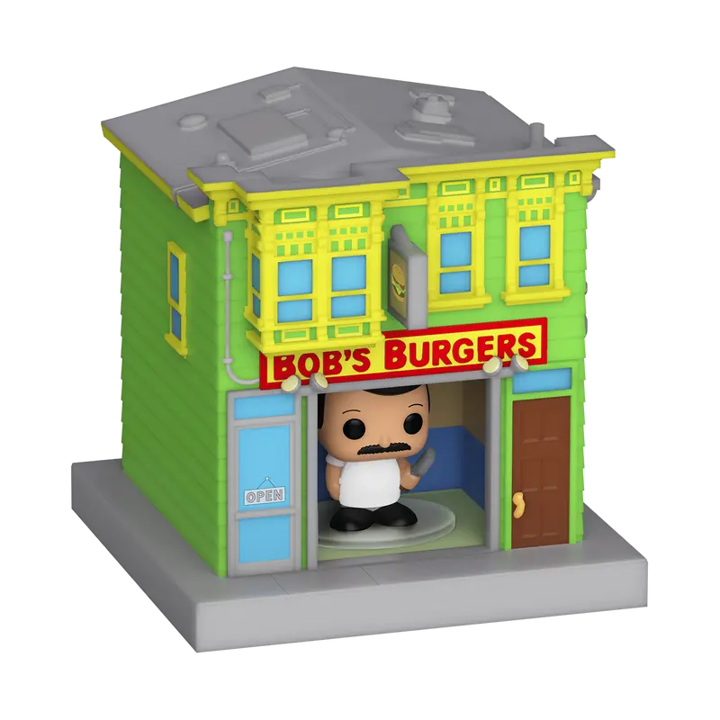 Funko Pop! Bitty Town: Bob’s Burgers - Bob Belcher and Bob’s Burgers – Bild 2