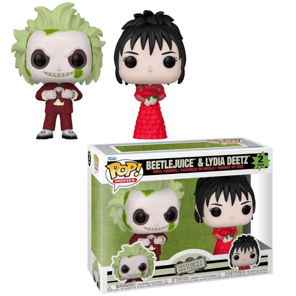 Funko POP Beetlejuice Beetlejuice & Lydia Deetz 2Pack