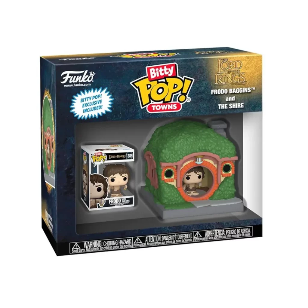 Funko Pop! Bitty Town- Lord of The Rings - Frodo Baggins and The Shire