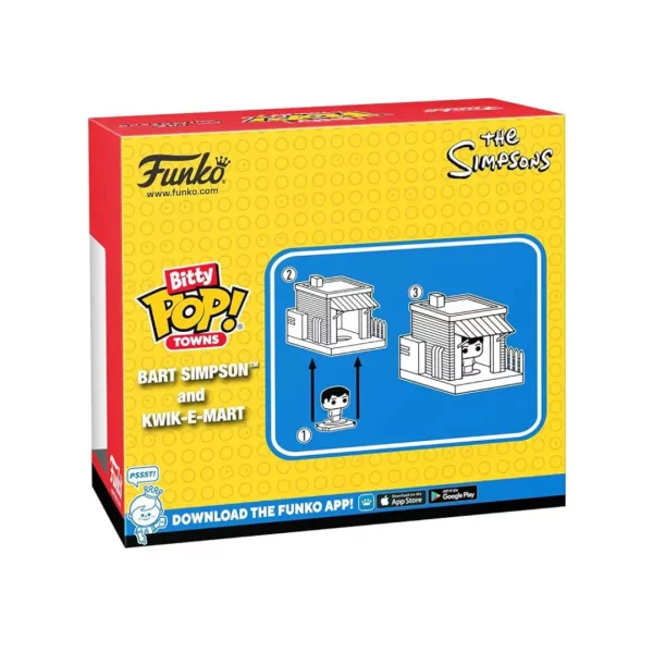 Funko Pop! Bitty Town: Simpsons - Bart Simpson and Kwik-E-Mart – Bild 3