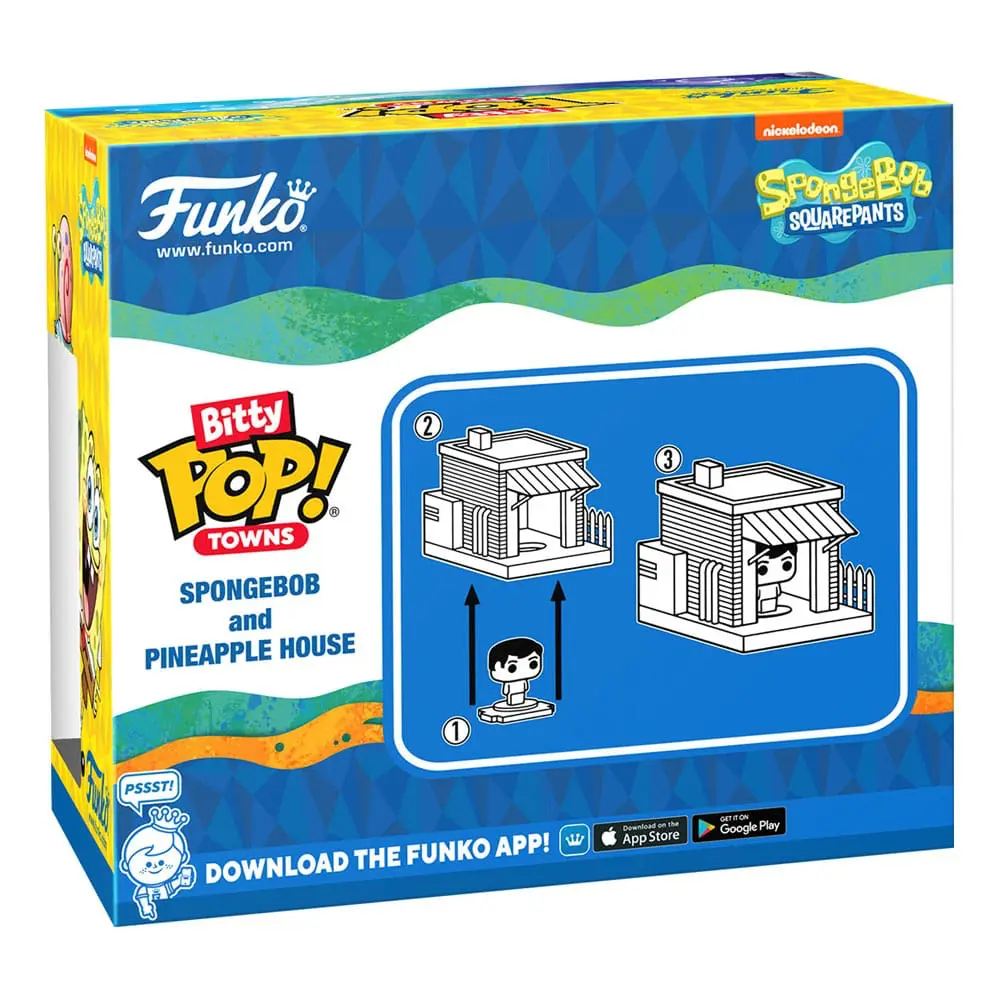 Funko Pop! Bitty Town: Spongebob - Spongebob and Pineapple House – Bild 5