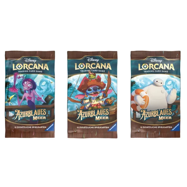 Disney Lorcana TCG: Azurblaues Meer Display (24) *Deutsche Edition* – Bild 3