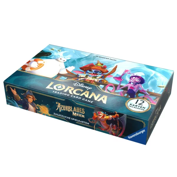 Disney Lorcana TCG: Azurblaues Meer Display (24) *Deutsche Edition* – Bild 2