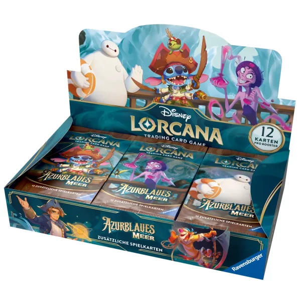 Disney Lorcana TCG: Azurblaues Meer Display (24) *Deutsche Edition*