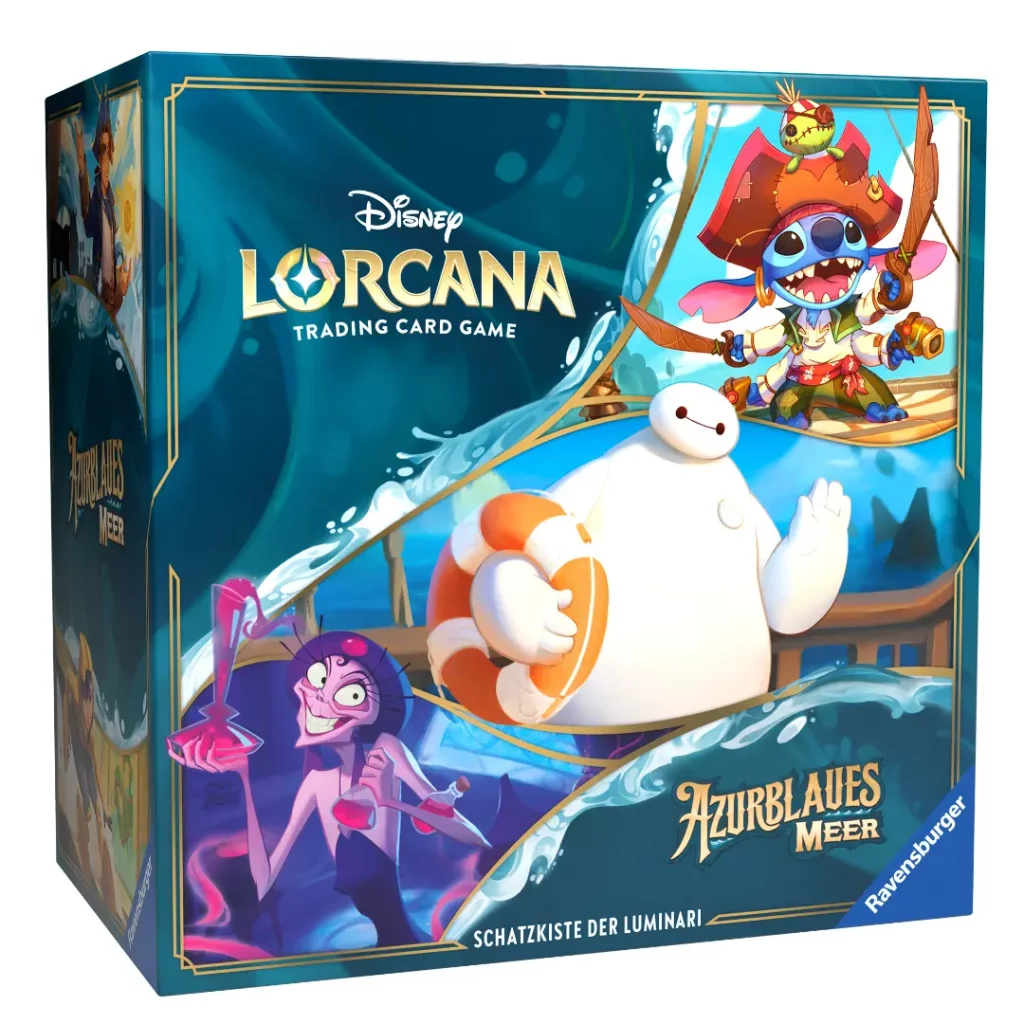 Lorcana Azurblaues Meer Schatzkiste der Luminari