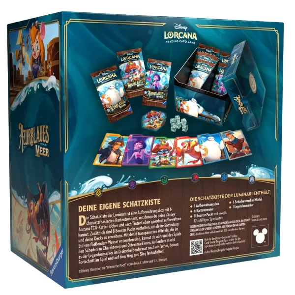 Disney Lorcana TCG: Azurblaues Meer - Schatzkiste der Luminari *Deutsche Edition* – Bild 2