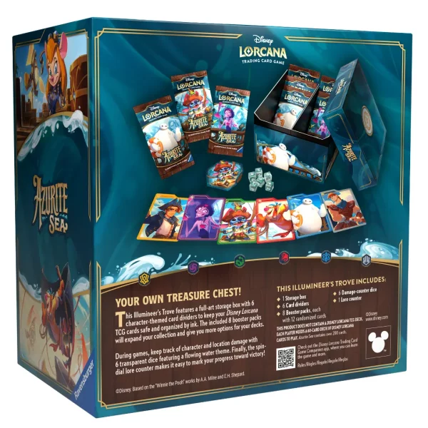 Disney Lorcana TCG: Azurite Sea - Illumineer's Trove Pack *Englische Edition* – Bild 2