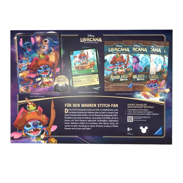 Disney Lorcana TCG: Azurblaues Meer - Stitch Geschenk Set *Deutsche Edition* – Bild 3