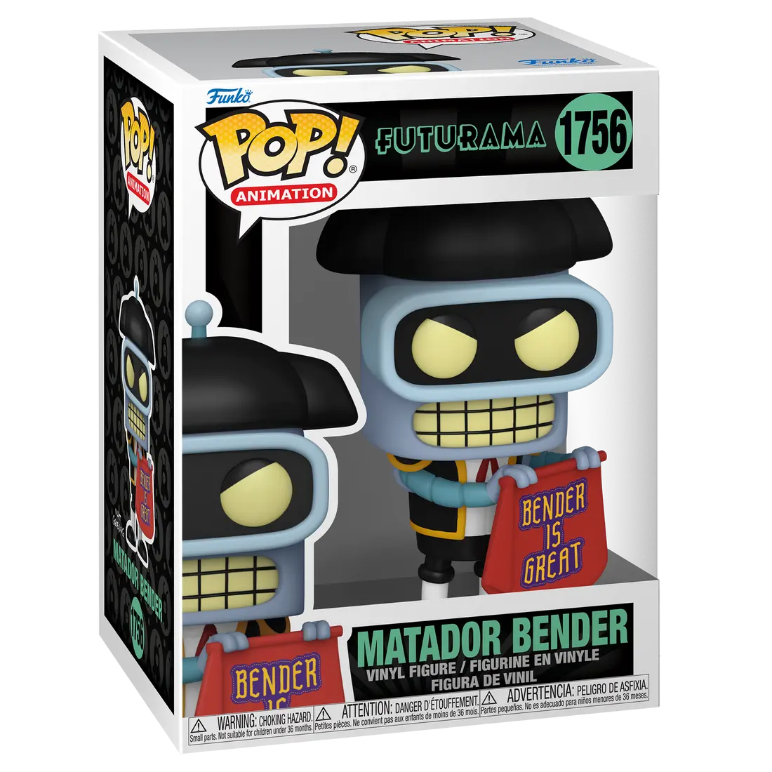 Funko POP! Futurama – Matador Bender 1756 – Bild 3