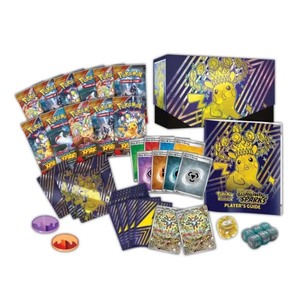Pokémon Karmesin & Purpur: Stürmische Funken Top Trainer Box *Deutsche Version* – Bild 2
