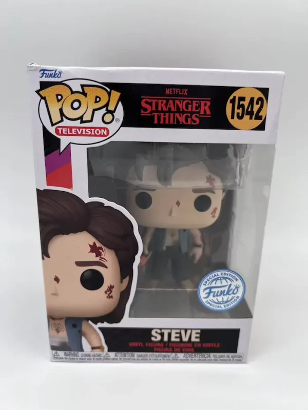 Funko POP Stranger Things - Steve (Battle Damaged) 1542 [beschädigt]