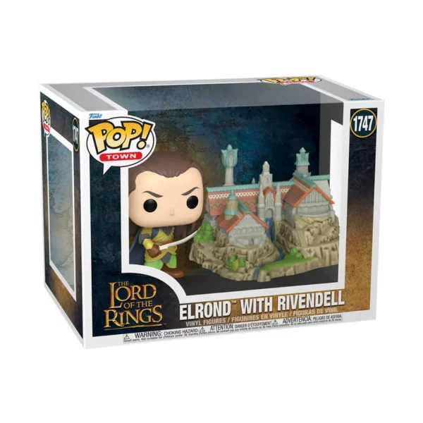 Funko POP! The Lord of the Rings - Elrond with Rivendell 1747