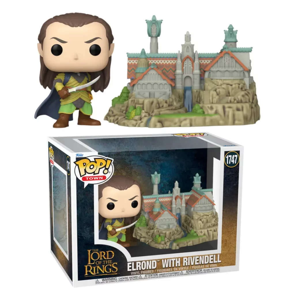 Funko POP! The Lord of the Rings - Elrond with Rivendell 1747