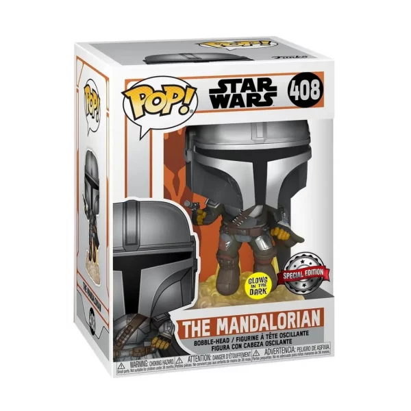 Funko POP! Star Wars: The Mandalorian - The Mandalorian 408 GITD / Special Edition [not mint] – Bild 2
