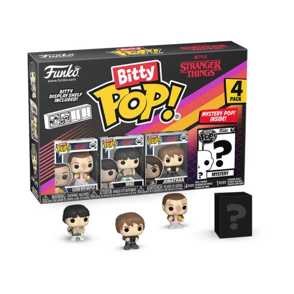 Stranger Things Bitty POP! Vinyl Figuren 4er-Pack Eleven