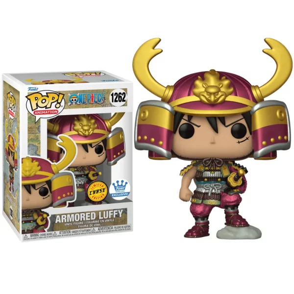 Funko POP! One Piece - Armored Luffy 1262 Chase Bundle – Bild 5