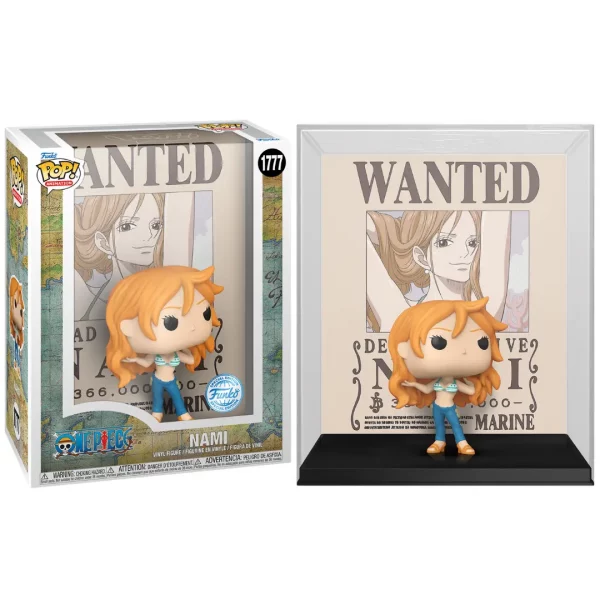 Funko POP! Cover One Piece - Nami 1777 (Wanted) Special Edition