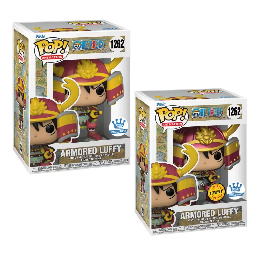 Funko POP One Piece Armored Luffy Chase Bundle 1262