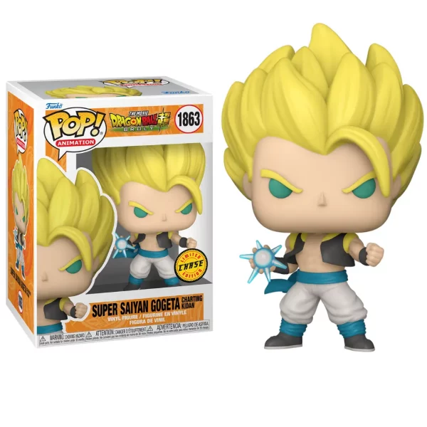 Funko POP Dragon Ball Super Broly Super Saiyan Gogeta 1863 Chase Bundle