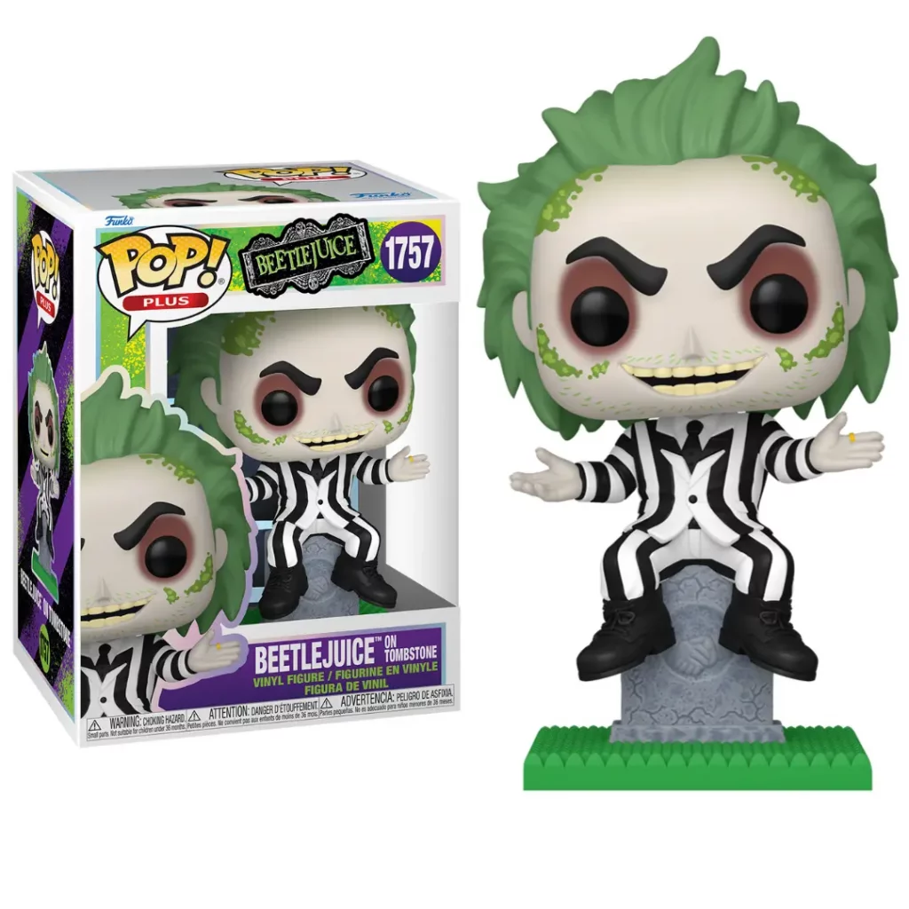 Funko POP! Beetlejuice - Beetlejuice on Tombstone 1757