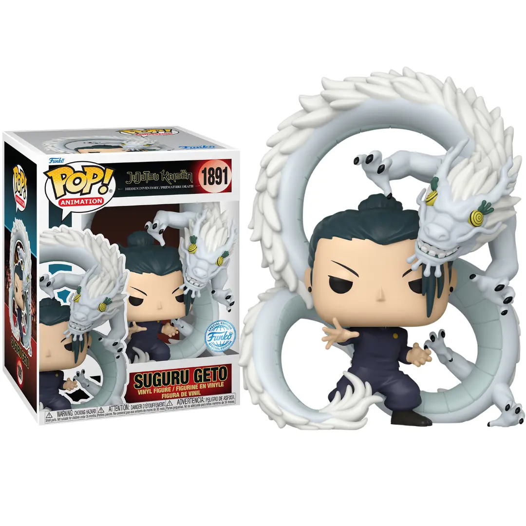 Funko POP! Jujutsu Kaisen – Suguru Geto w:Dragon 1891 Special Edition