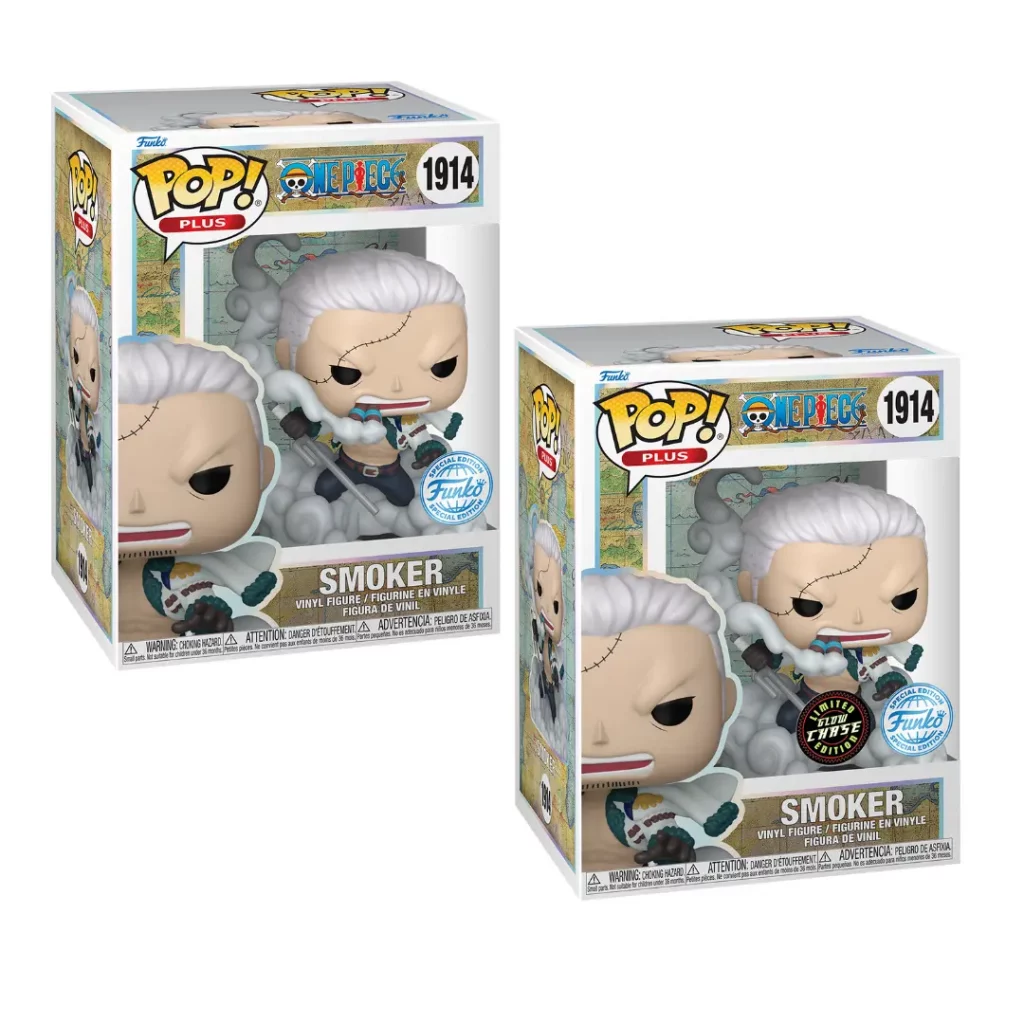 Funko POP One Piece Smoker 1914 Chase Bundle