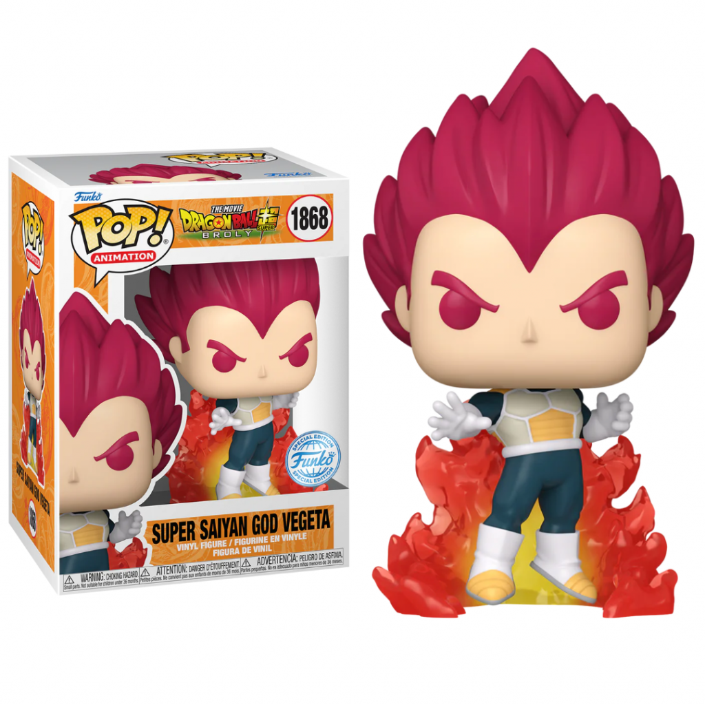 Funko POP Dragon Ball Super Broly - Super Saiyan God Vegeta 1868